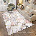 Tapis résistant au tapis de tapis intérieur Tapis à plancher en diamant treillis gris et blanc